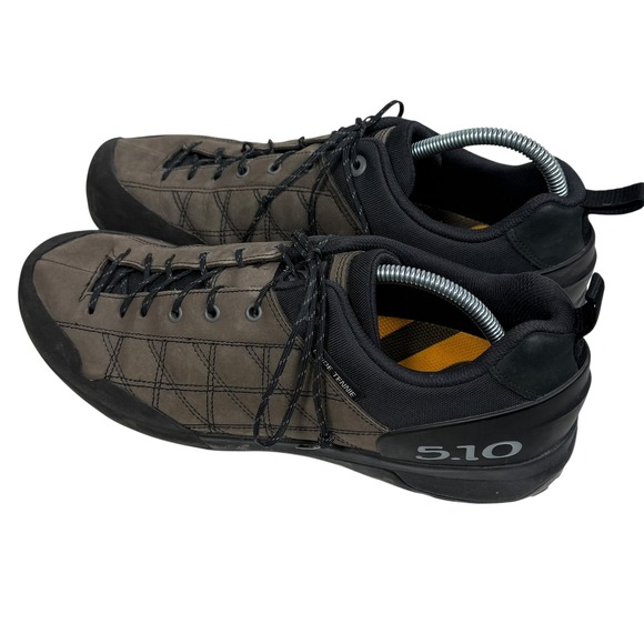 Five Ten Guide Tennie Leather Brown Black Approach Hiking Shoes 5159 Mens 12